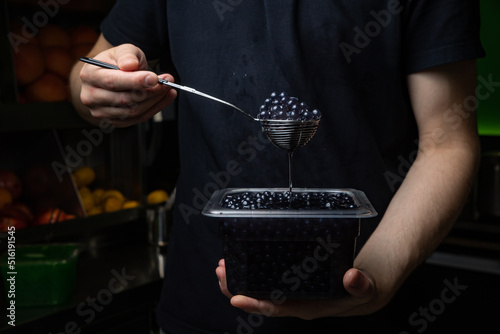 tapioca pearls for bubble tea