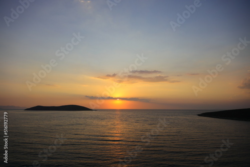 Seaside town of Bodrum and spectacular sunsets