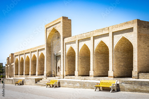 mosque in the city, Buchara, Buxoro, Bukhara, Uzbekistan, silk road, central asia