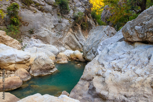 View of Goynuk canyon in Antalya province, Turkey