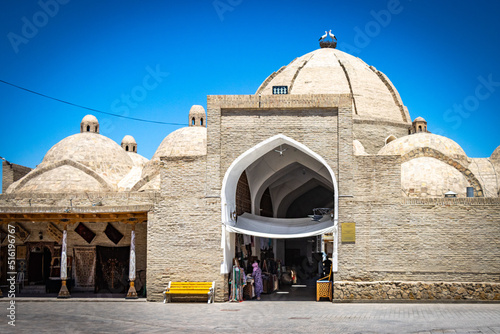 covered bazaar, Buchara, Buxoro, Bukhara, Uzbekistan, silk road, central asia photo