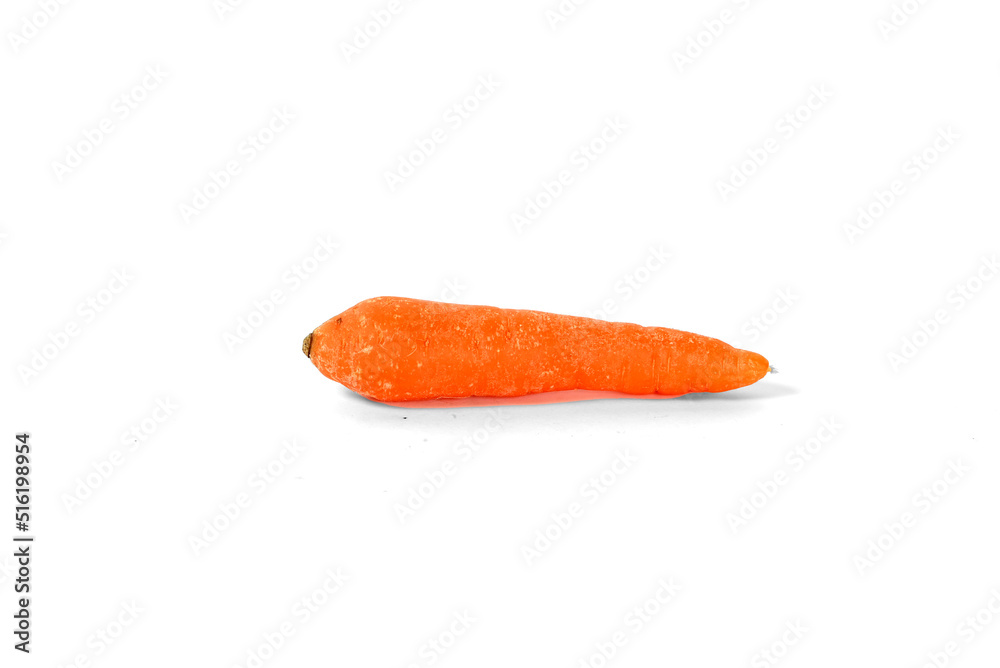 Carrots isolated on a white background