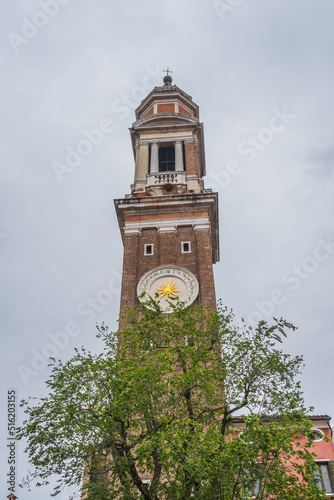 Church of Santi Apostoli Bell Tower in Venice, Veneto, Italy, Europe, World Heritage Site photo