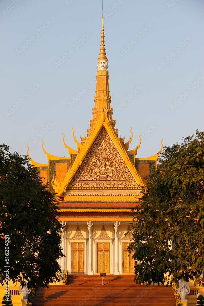 Fototapeta premium The Royal Palace of Phnom Penh.