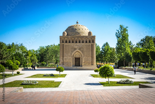 Samanid Mausoleum, Buchara, Buxoro, Bukhara, Uzbekistan, silk road, central asia photo