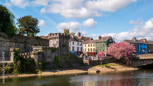 The town of Kilkenny on the River Nore photo