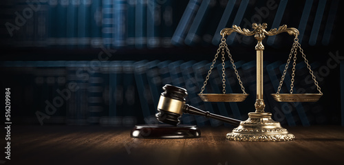Fotografia, Obraz Law Legal System Justice Crime concept