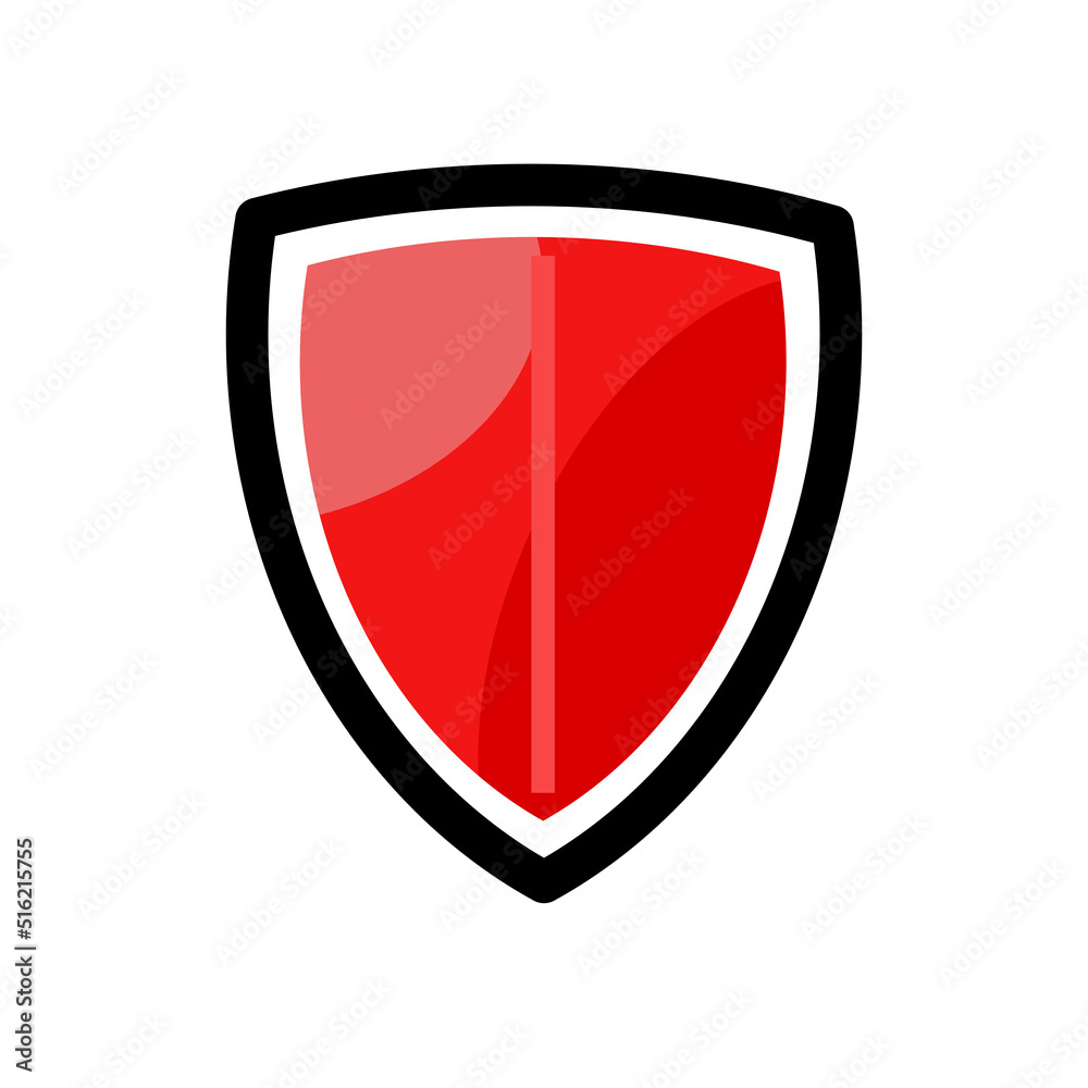 red shield icon red shield icon