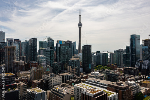 downtowntoronto cntower sunset cityscape