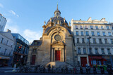 The Temple du Marais or Church of Sainte Marie de la Visitation in Paris, France.
