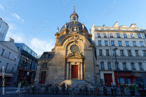 The Temple du Marais or Church of Sainte Marie de la Visitation in Paris, France. photo