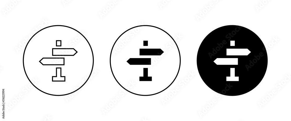 signpost icon, information, direction, arrow vector, sign, symbol, logo, illustration, editable stroke, flat design style isolated on white linear signpost icon, information, direction, arrow vector, sign, symbol, logo, illustration, editable stroke, flat design style isolated on white linear