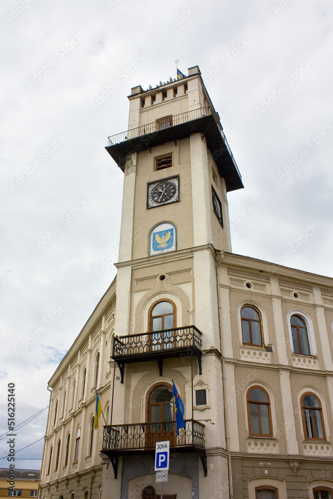 City Hall in Kolomyya, Ukraine