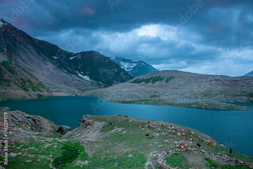 Fototapeta Naklejka Na Ścianę i Meble -  Saif ul Malook Lake Kaghan Valley 
