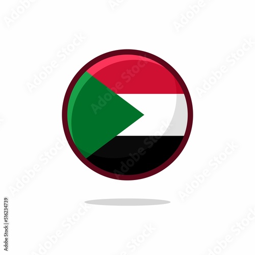Sudan Flag Icon. Sudan Flag flat style isolated on a white background - stock vector. Free Download Sudan Flag Icon. Sudan Flag flat style isolated on a white background - stock vector. - GFXLoad