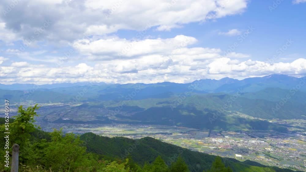 長野県宮田村 宮田高原キャンプからのパノラマ 駒ケ根市 長野県宮田村 宮田高原キャンプからのパノラマ 駒ケ根市