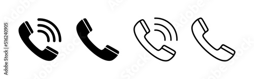 Call icon vector. telephone sign and symbol. phone icon. contact us