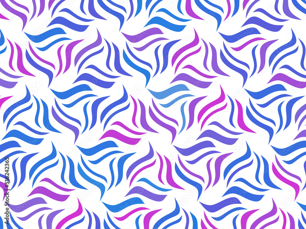 幾何学 抽象 青 紫 波 背景