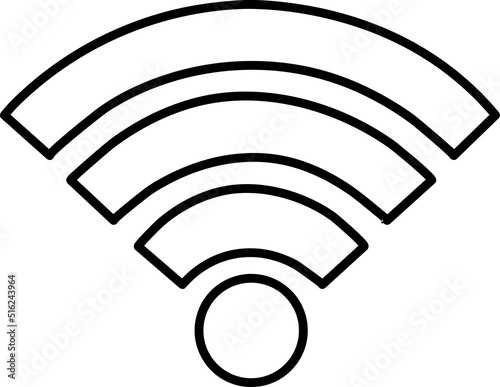 Wi fi Icon vector illustration on white background.eps