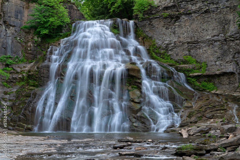 Obraz premium Delphi Falls In New York
