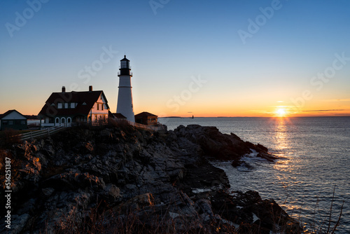 lighthouse at sunrise © Ross