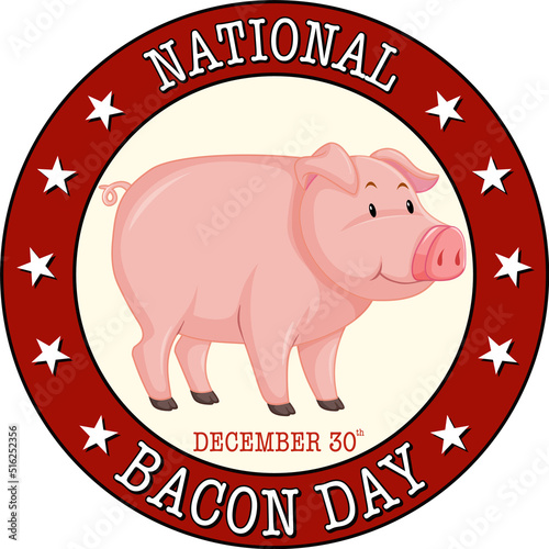 Banner of International bacon day