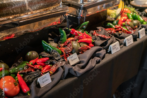 vegetables on the market