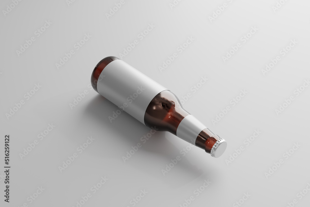 Long Neck Soda Pop Beer Bottle Mockups Long Neck Soda Pop Beer Bottle Mockups