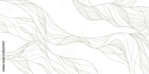 Vintage coloring linear abstract backgrounds. Smooth waves of thin lines of gentle color. Great for printing, posters, flyers, packaging, invitations, postcards, textile designs and other accessories.