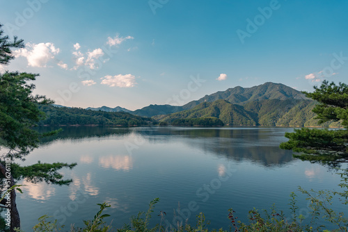 Lake view on Hoengseong lake,Korea © rak