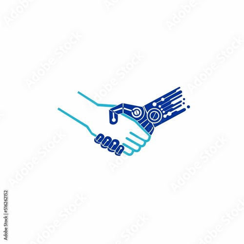 HAND ROBOT TECNOLOGY LOGO