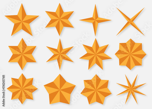 Stars Icons Models - Ai Illustrator