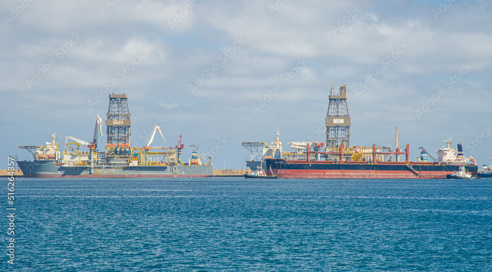 Image from Las palmas Canary Island harbour