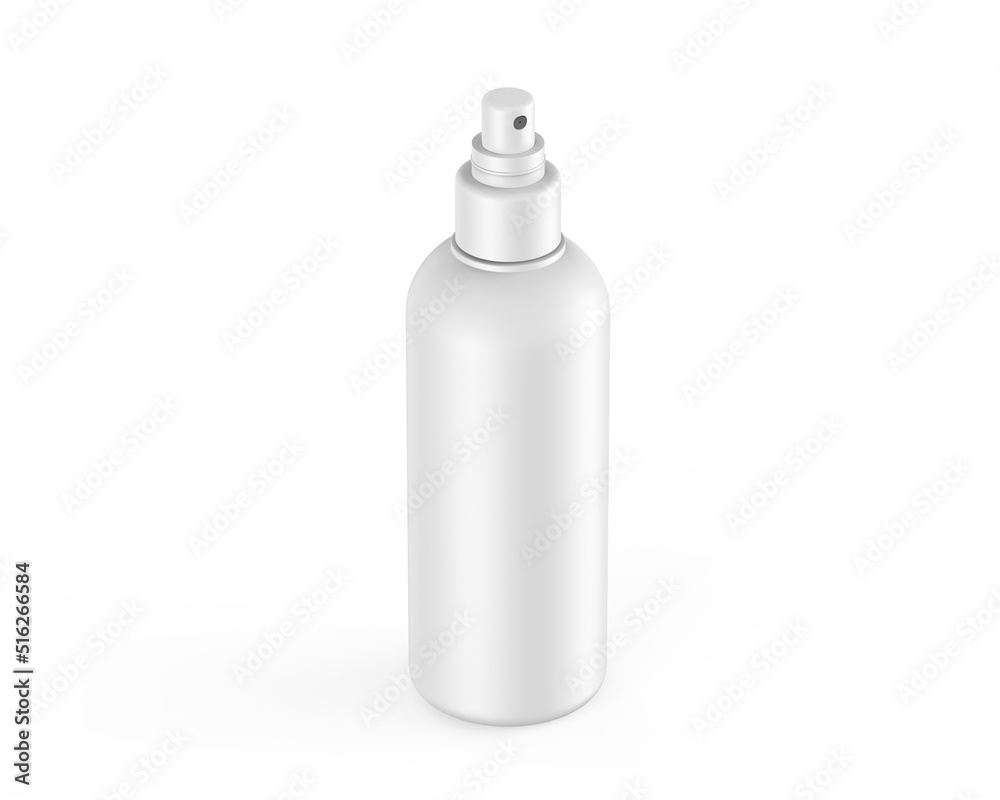 Cosmetic spray bottle mockup for branding and marketing, ready for product presentation, 3d render illustration Cosmetic spray bottle mockup for branding and marketing, ready for product presentation, 3d render illustration
