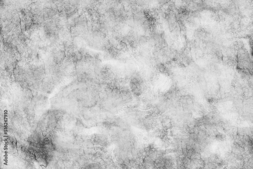 Fototapeta premium Concrete wall white and gray color for background. Old grunge textures with scratches and cracks. White and gray painted cement wall texture.