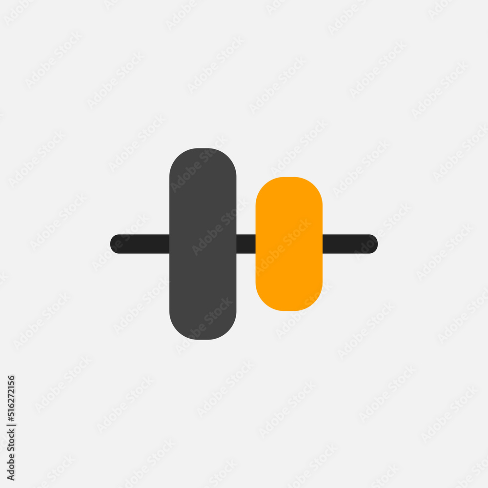 Vertical alignment icon in flat style about text editor, use for website mobile app presentation Vertical alignment icon in flat style about text editor, use for website mobile app presentation