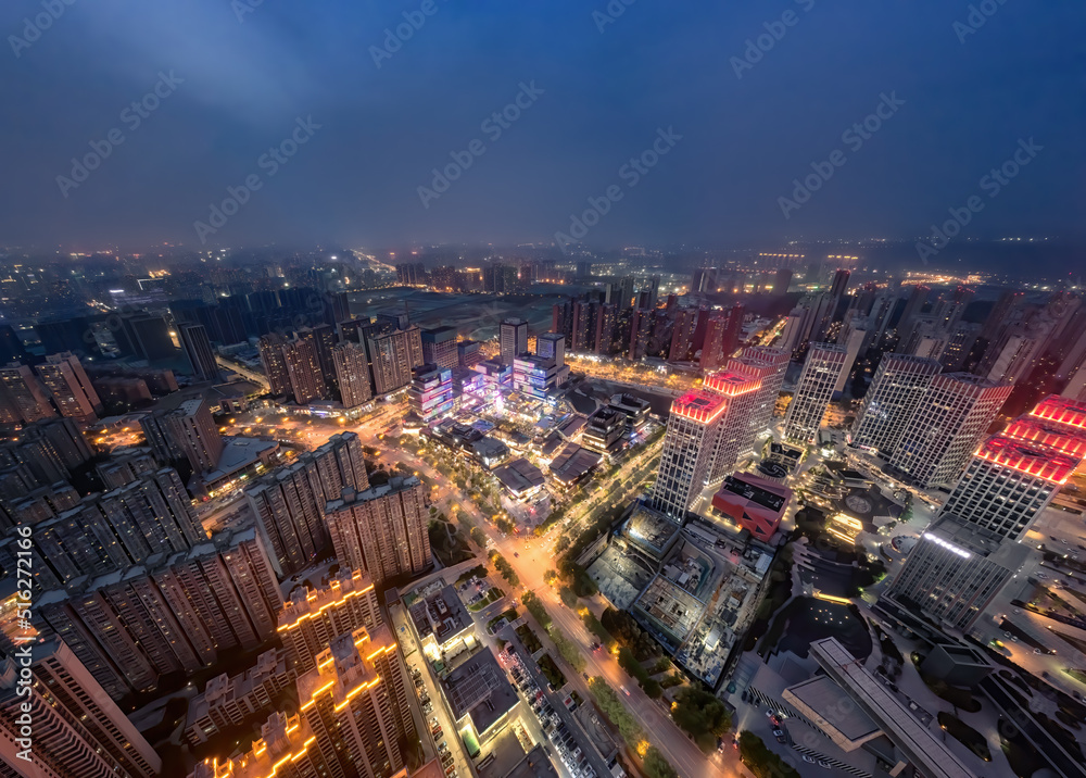 Fototapeta premium Xi'an Qujiang Night View