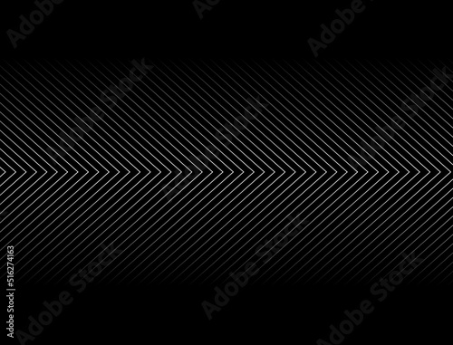 Pfeil Streifen mit Farbverlauf weiß grau auf schwarz