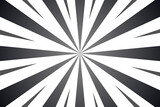 Vector black and white sunburst abstract background design