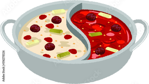 火鍋のイラスト