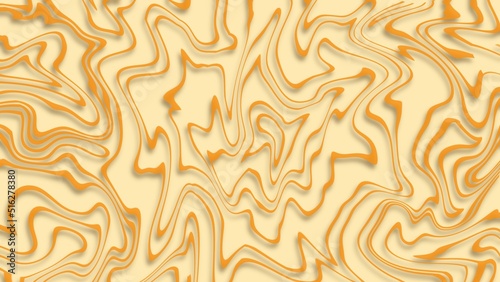Cream topographic backgrounds and textures with abstract art creations, random waves brown line background 