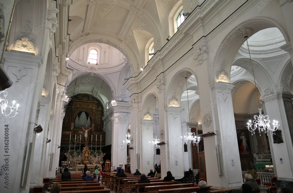 Capri - Interno della Chiesa di Santo Stefano