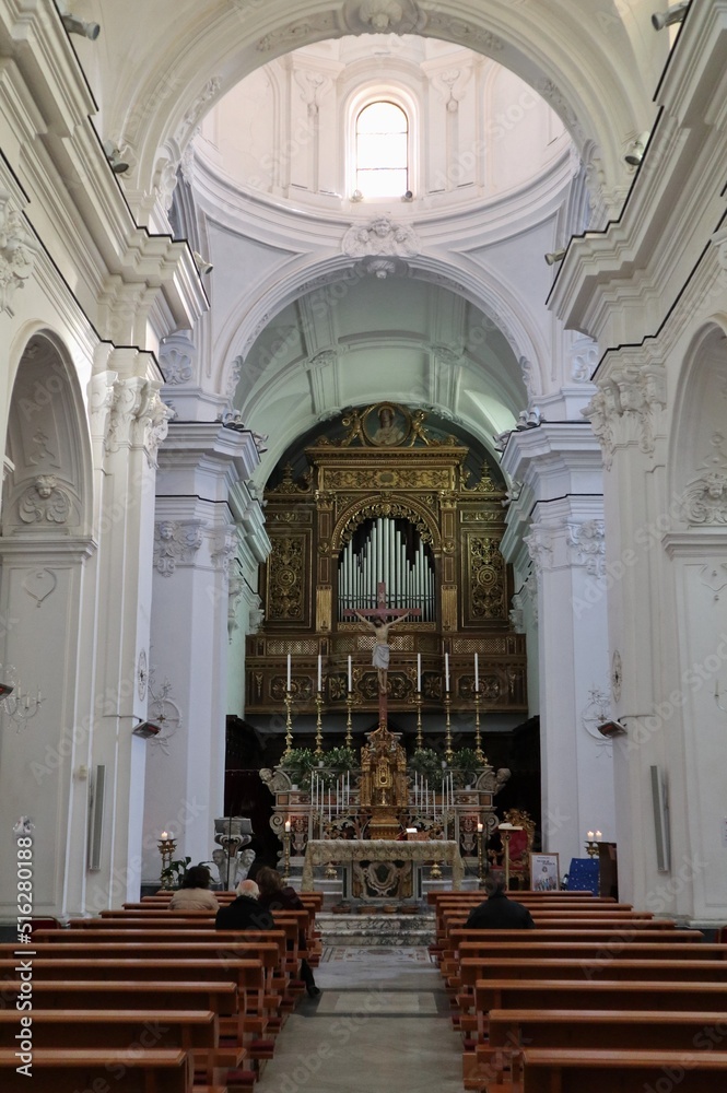 Capri - Navata della Chiesa di Santo Stefano