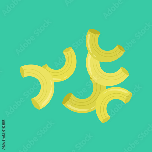 Maccheroni, a few items of pasta, not boiled