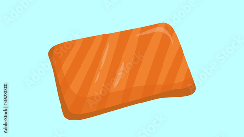cookies on a blue background
