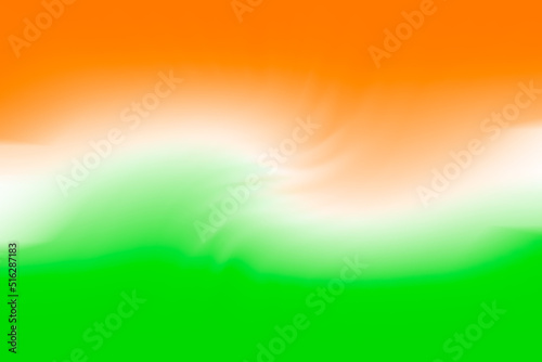 abstract decorative indian flag theme background, indian flag tricolor gradient background