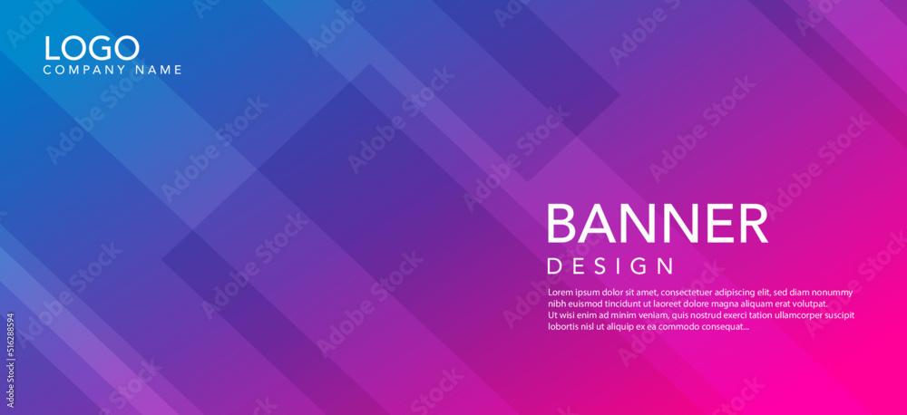 Abstract background with lines, Abstract purple background, banner 