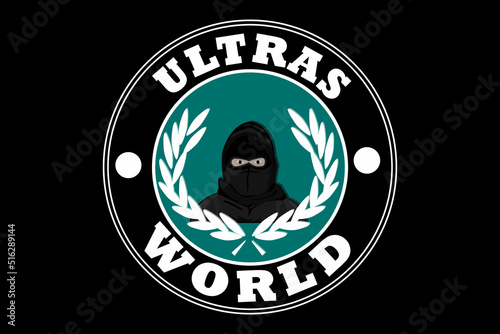 Ultras World Retro Vintage Design Landscape