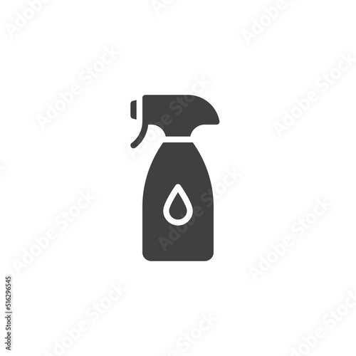 Spray bottle vector icon