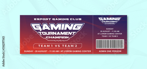 Esport Gaming Tickets